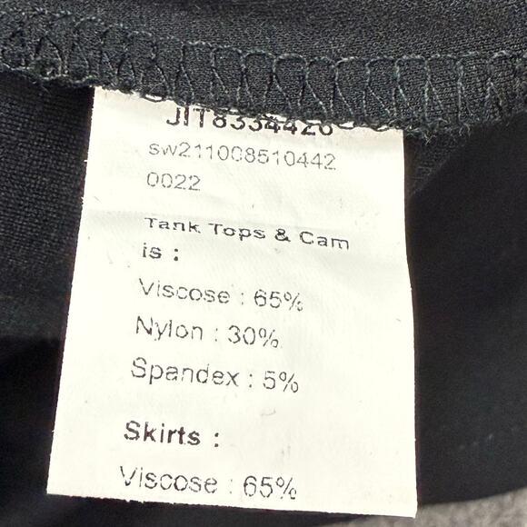 Shein Bodycon Black‎ Split Rhinestone Fringe Skirt Womens SIze S 4 - Picture 9 of 9